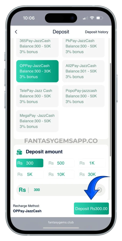 fantasy-gems-deposit-page